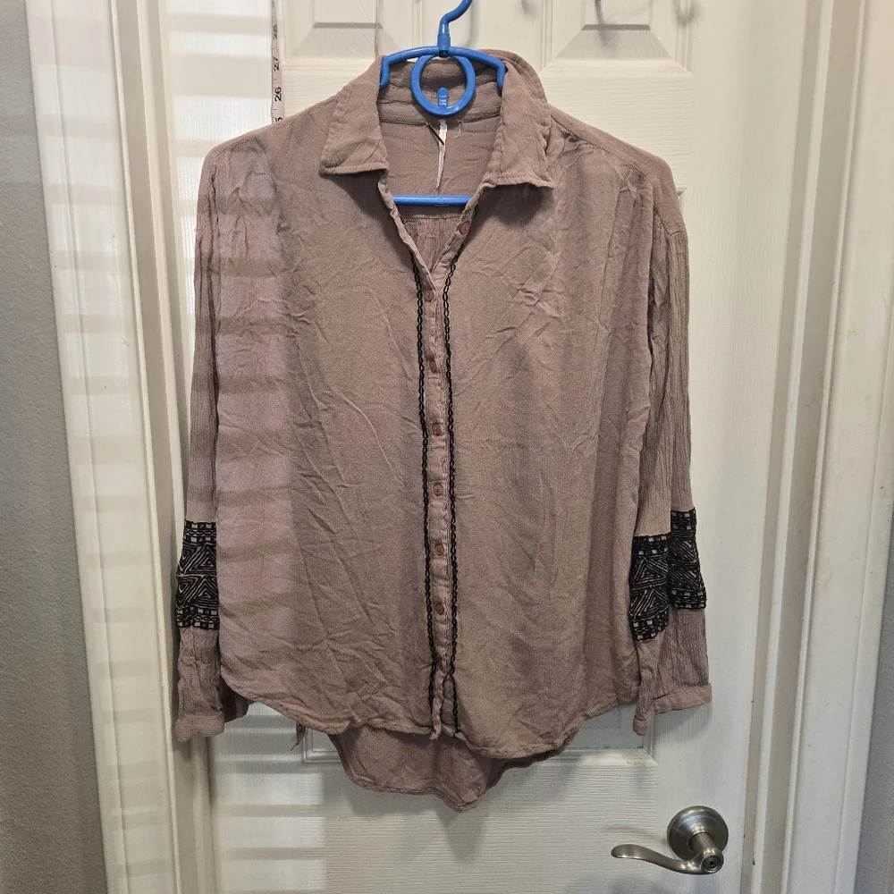 Free people shirt size s